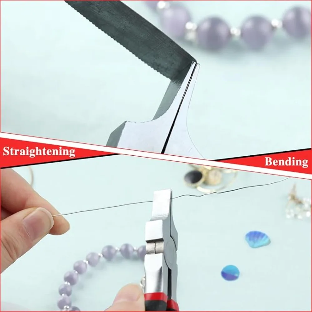 5 Zoll zahnlose Flachzange, glatte Kieferklemmzange für Schmuckherstellung, Elektronikreparatur, DIY-Handwerk – Detail 5