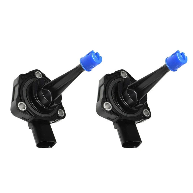 

2X Engine Oil Level Sensor 04E907660 04E907660C For A1 A3 Q2 Q3 CC Golf Jetta Passat Scirocco Sharan Tiguan Touran