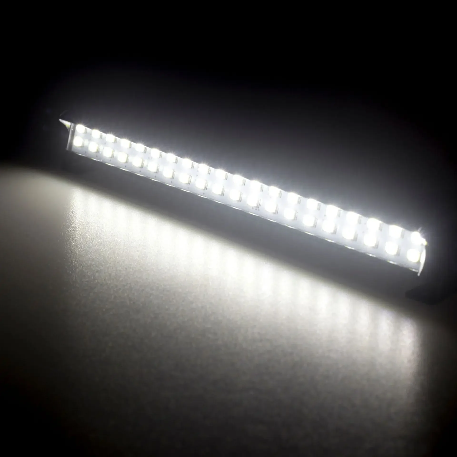 Barra de luz LED para coche teledirigido, 50mm, 83mm, lámpara LED brillante resistente al agua para 1:10 Traxxas TRX4 Axial SCX10 90046, piezas de mejora, accesorios geniales