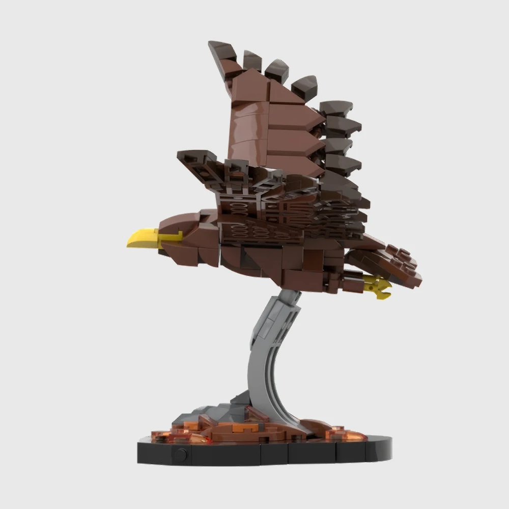 새로운 272PCS 유명 영화 시리즈 모크 과이히르 독수리 모델 블록 맞춤 퍼즐 DIY 조립 어린이 장난감 소년 선물 세트