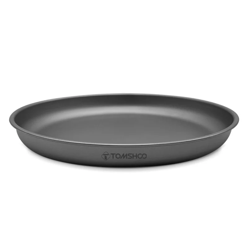 

Легкая титановая сковорода TOMSHOO 1000 мл/1500 мл, тарелка для фруктов, контейнер для еды для кемпинга и походов на природе