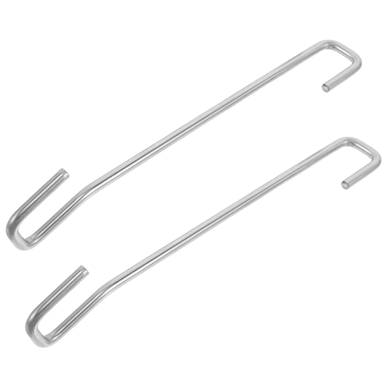 

2Pcs Car Door Support Rods 18Cm Stainless Steel Trunk Stabilizers for Automotive Maintenance Heavy Duty Rustproof Replacement