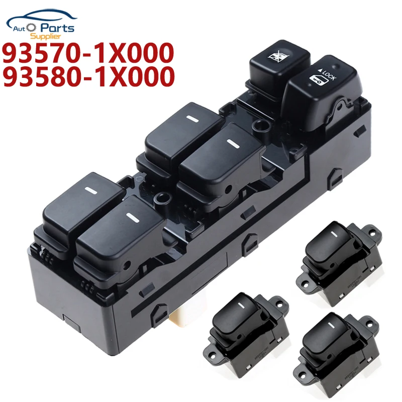 Car Auto 93570-1X000 93580-1X000 Electric Power Master Window Control Switch Button For Kia FORTE Cerato 2010 2011 2012