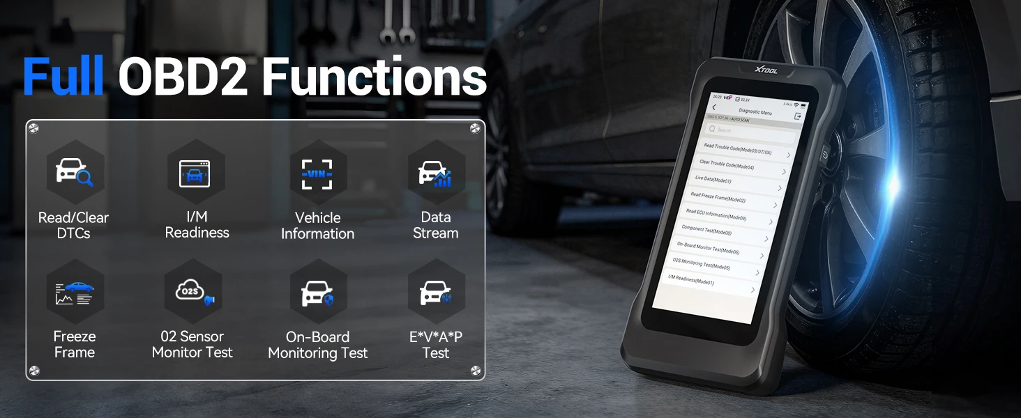 XTOOL XTireProbe TP380 TPMS Auto-Diagnosegerät 5-System-Diagnose 13+ Resets Reifendruckkontrollsystem-Reset-Tool Kostenlose Updates – Detail 10