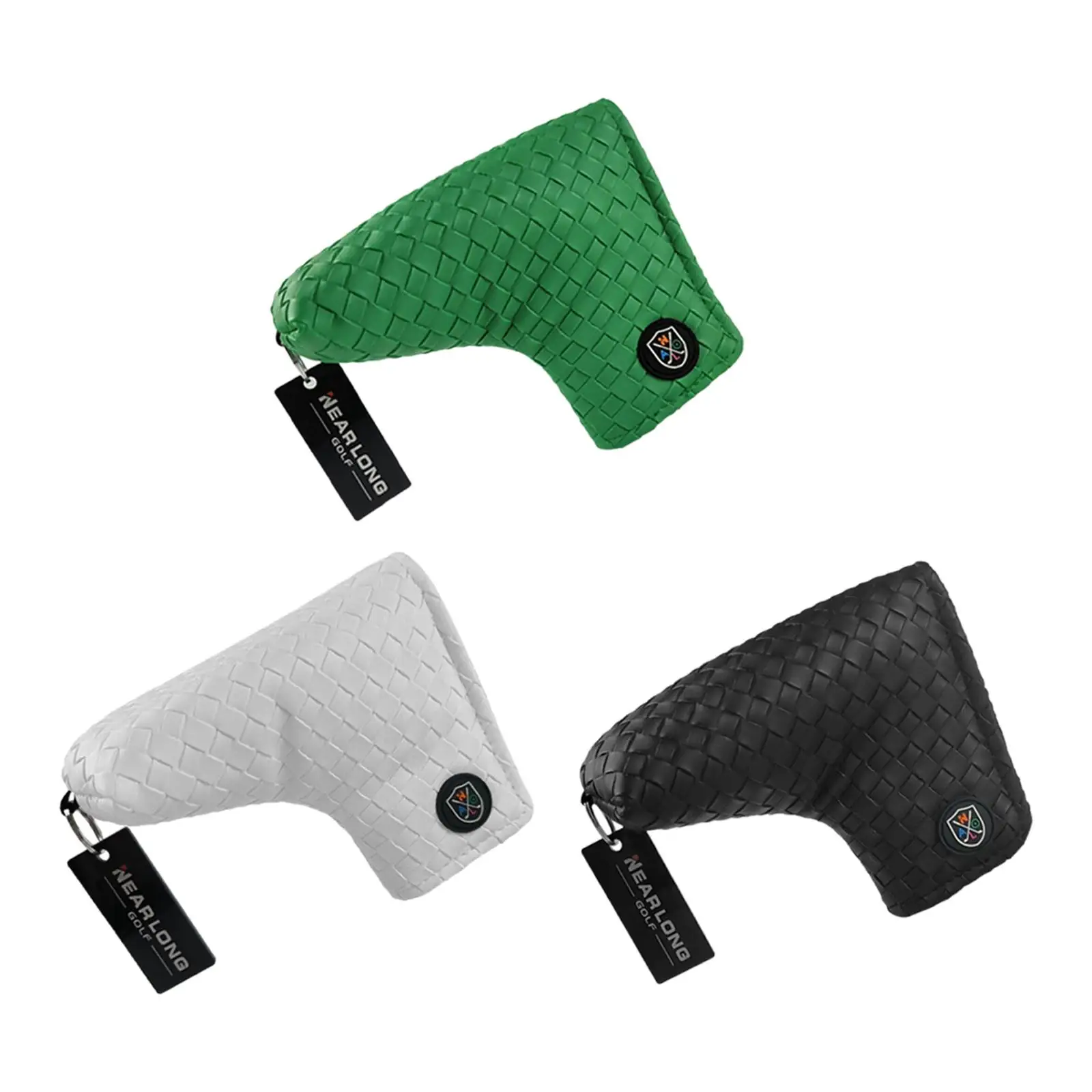 Golf Club Putter Head Cover Durable PU Waterproof Shield Minimalistic Protector for Iron Golf Accessories