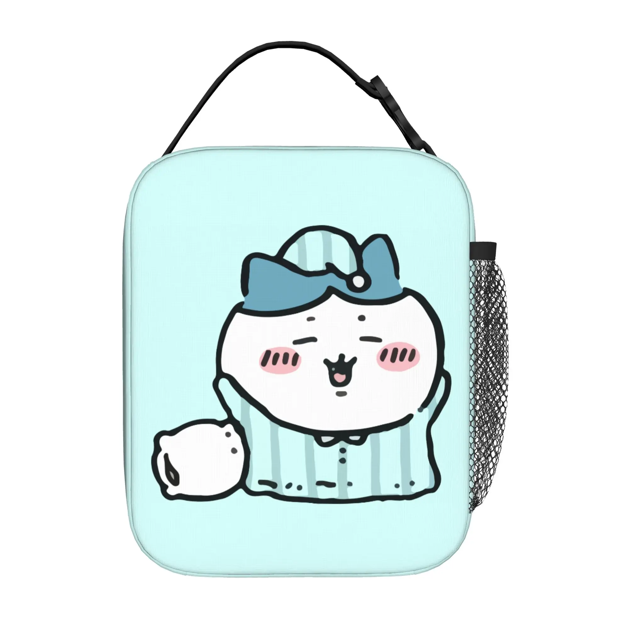 Cartoon Cute Chiikawas Thermal Insulated Lunch Bag for Work Hachiware Usagi Portable Food Container Bags Thermal Cooler Food Box