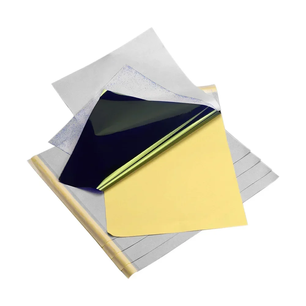 

Tattoo Transfer Paper Master Stencil Copier Sheets of Thermal Carbon Tattoo Paper A4 Paper Size for Tattoo Design