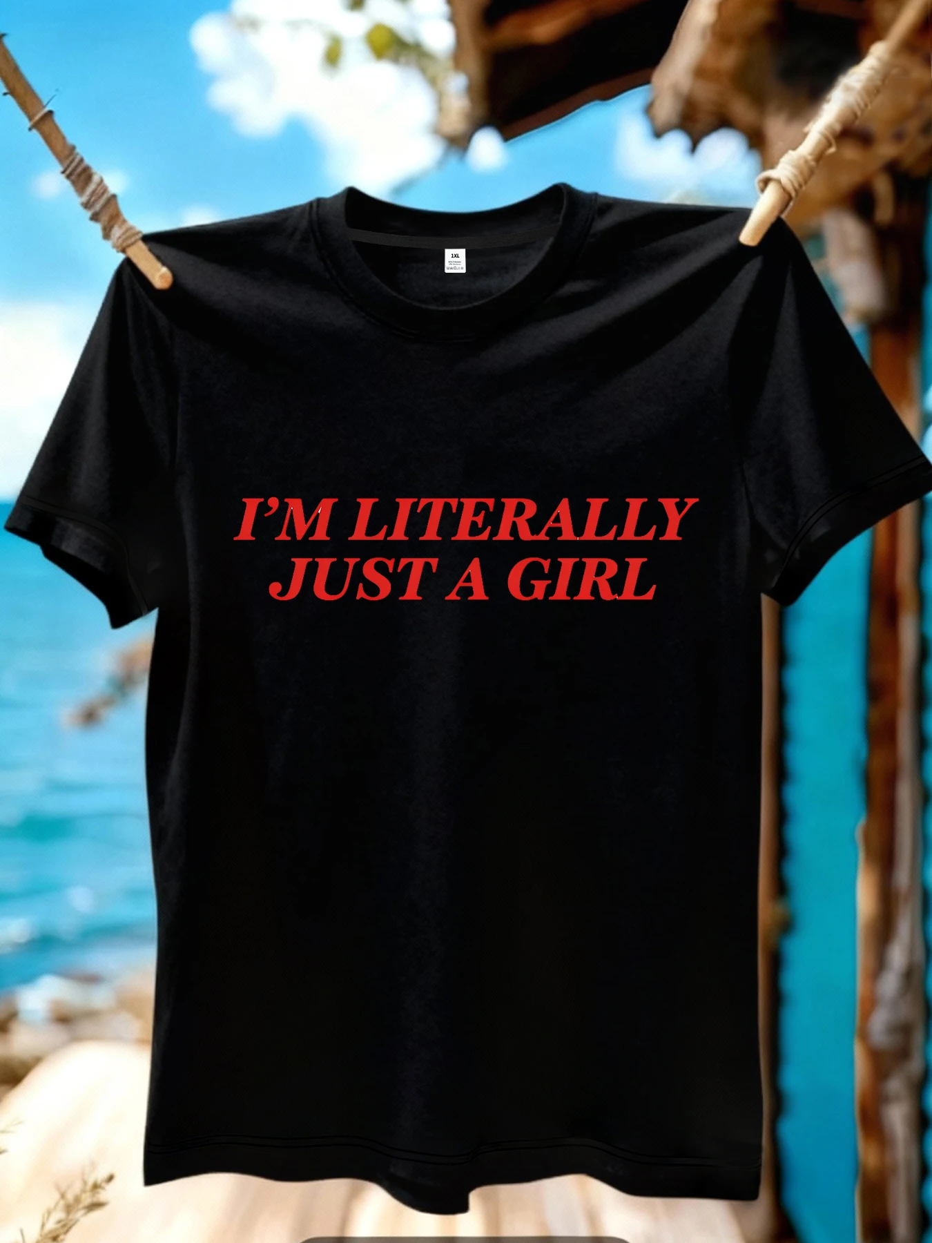 

【JYDX172】Letter printing plus size women's T-shirt summer casual street fashion women's Joker short sleeve T-shirt