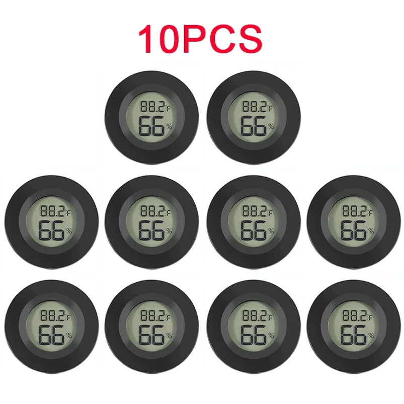 6-10pcs Digital Thermometer Hygrometer Indoor Mini Temperature LCD Electronic Monitor Hygrometer Outdoor Room Baby
