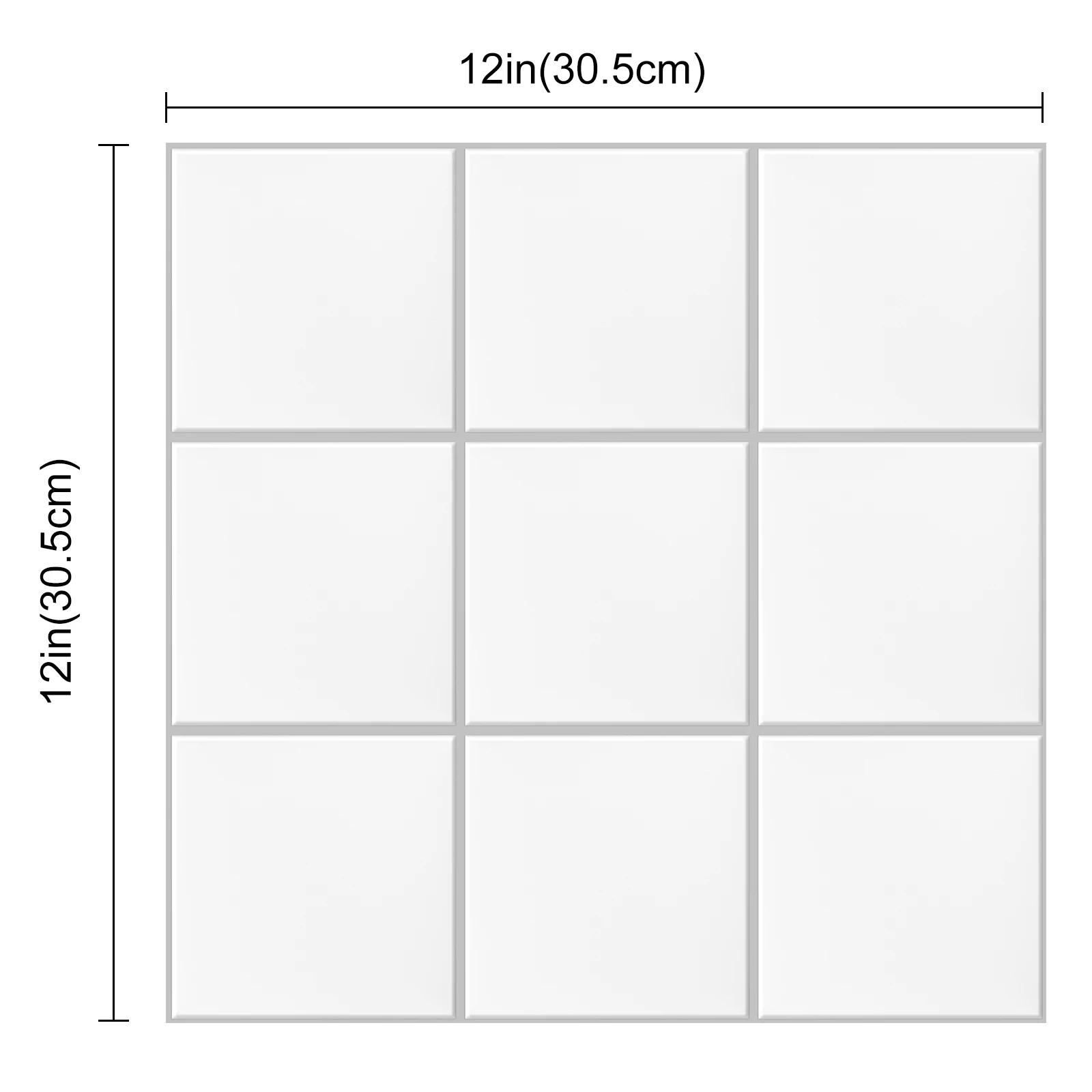 10 Sheets Square Grid Peel And Stick Tile Mosaic Tile For Kitchen Bathroom Living Room Backsplash