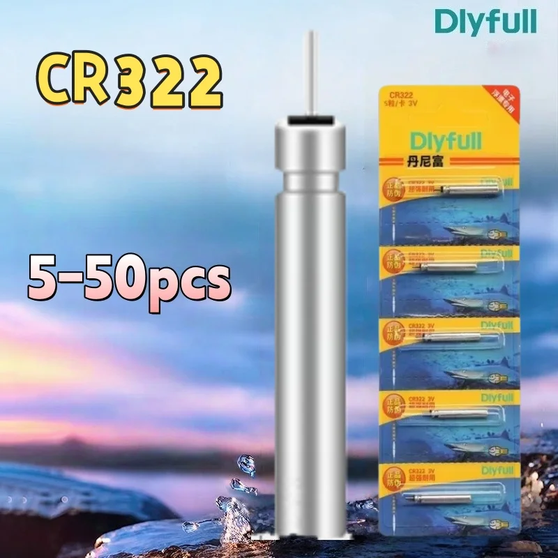 Fish float battery CR322 with high capacity and endurance is