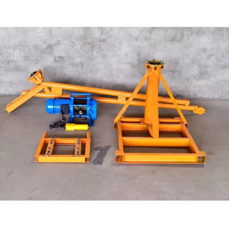 

Вращающийся на 360 градусов, 500 кг, 800 кг, 1000 кг, небольшое подъемное оборудование для наружного использования с пауковым краном