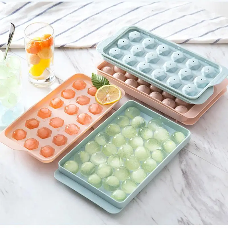 33 Ice Ball Maker Mold Froze n Whiskey Ball Popsicle Ice Cube Tray Box Lollipop Making Gifts Home Kitchen Tools Accessories