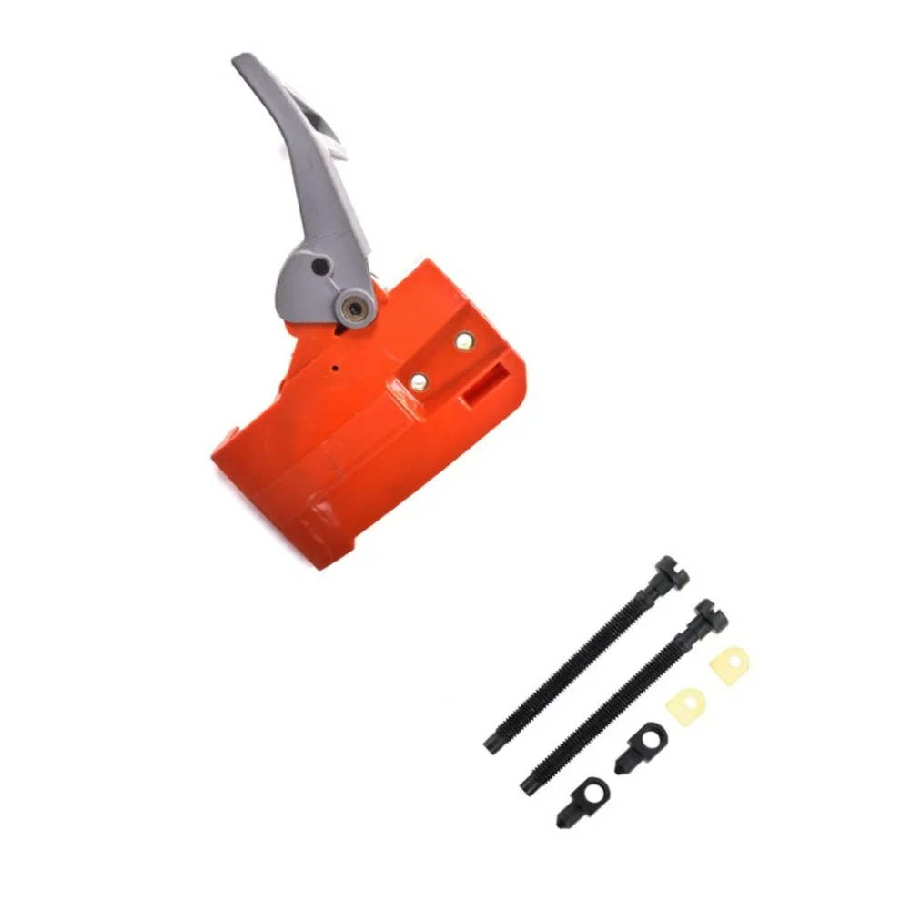 Plastic Brake Side Cover Kit for JRL Chainsaws 50 51 55 Featuring Clutch Sprocket and Integrated Chain Tensioner