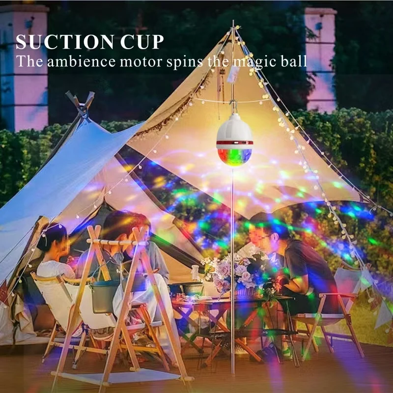 Music Beat Sync LED Ambient Lamp - USB Charging, Remote, Color Changing Atmosphere Light Sound-Activated LED Party Ambient Light