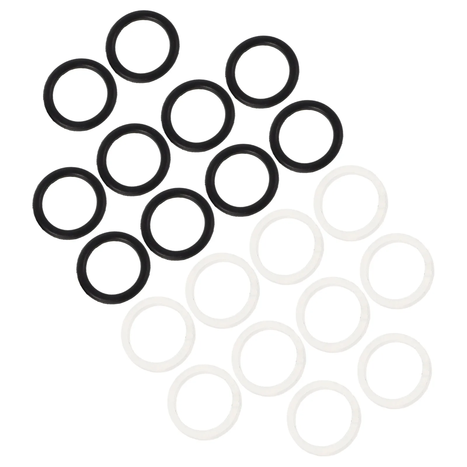 

20pcs Jack Repair Kit Black Rubber Seals Oil Plugs Dustproof Gaskets Floor Jack Parts Accessories Hydraulic Bottle