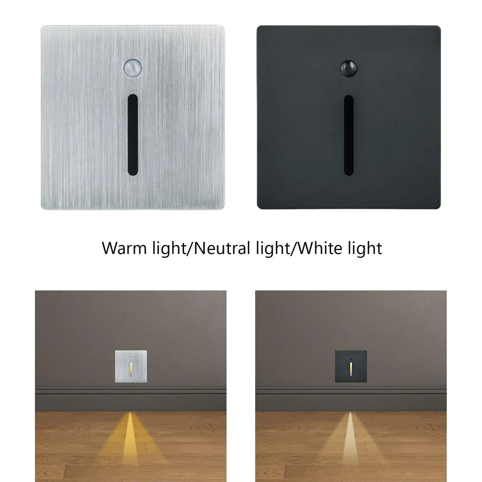 Staircase Light Lamp 3W Indoor Modern LED Step Light for Steps Stairs Inside