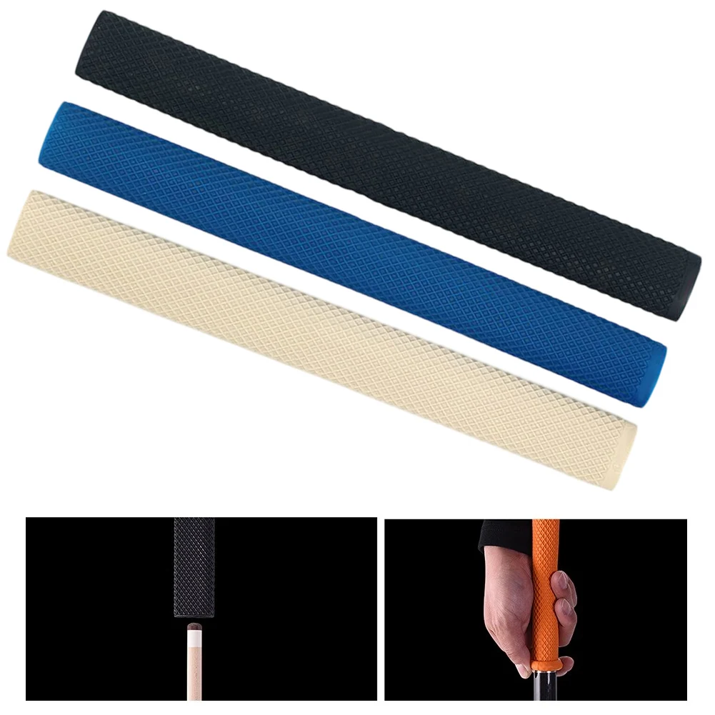 1pc Billiards Pool Rubber Cue Grip Handle Pool Cue Grip Non Slip Sleeve Protector Billiard Cue Back Handle Rubber Grip Cover