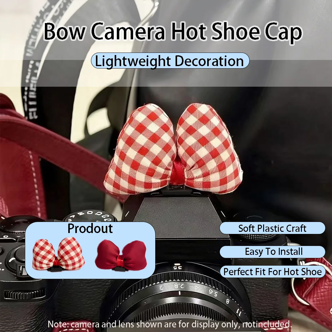 Creative Butterfly Camera Hot Shoe Cover, Cute Animal Shoe Cap for Universal Hot Shoe Mount, Camera Accessory