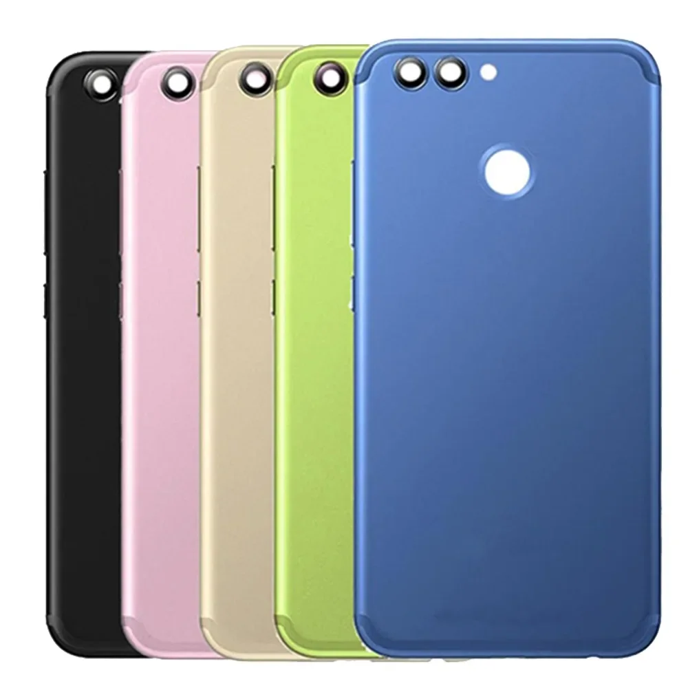 100% Orig New For Huawei Nova 2 Plus BAC-L01 BAC-L03 BAC-L23 BAC-L21 BAC-AL00 Rear Back Door Housing Battery Door Cover + Lens