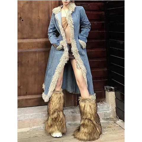 

Brown Trench Women'S Fashionable Raincoat Quilted Double-Decker Preppy Shoulders Fall Winter Sporty Layered Body Kaki Appearance