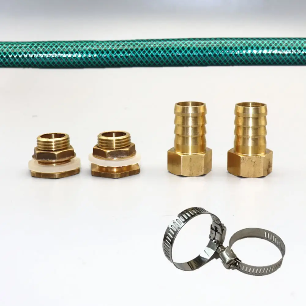 Brass Fitting Connector For Leeandhan Rain Water Tank Adapter Outdoor Irrigation Pipe Coupling Garden Supply