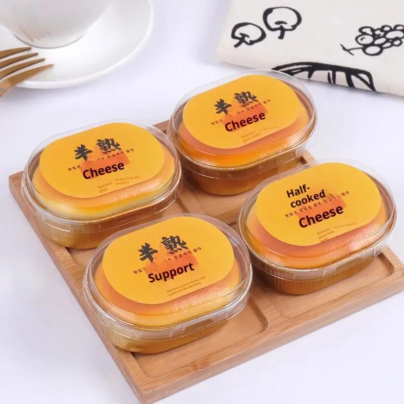 2 pièces 7.5*5.7*3.3cm Simulation créative fromage pain presser jouet rebond lent soulagement du Stress jouets Fidgets jouets adultes enfants cadeau