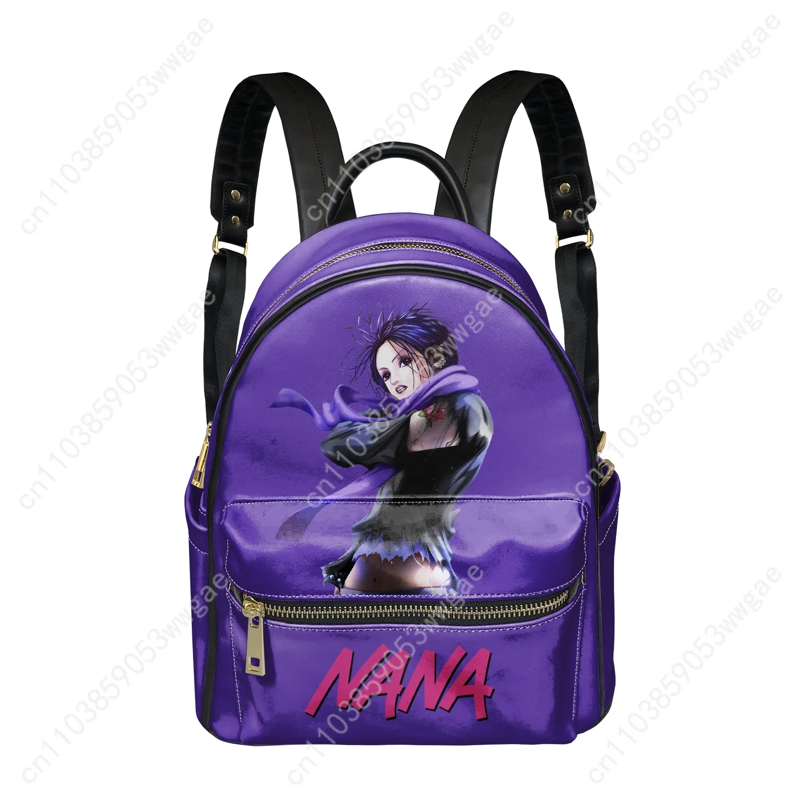 NANA Anime Backpack Women Man Knapsack Tailor-made Text Image Double Shoulder Bag Business Travel Bookbag Rucksack Gift Daypack