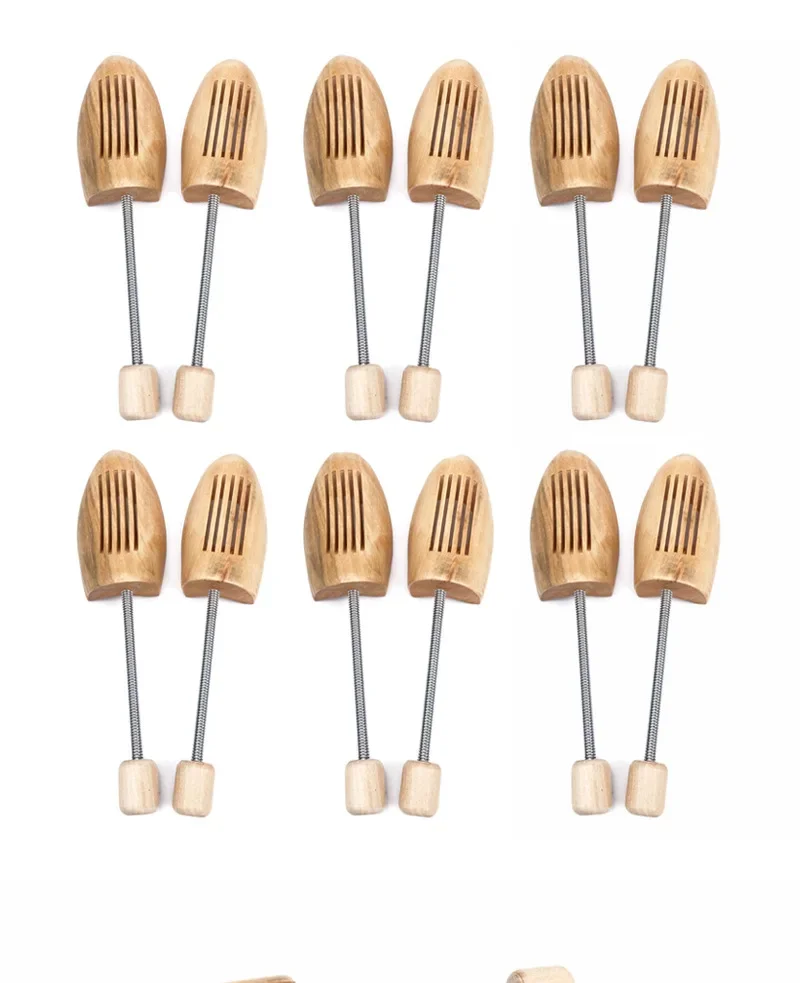 Schuhspanner aus Holz für Herren und Damen, zur inneren Stützung, verhindert Verformung, formt die Schuhe, verhindert Falten, 2 Stück. – Detail 3