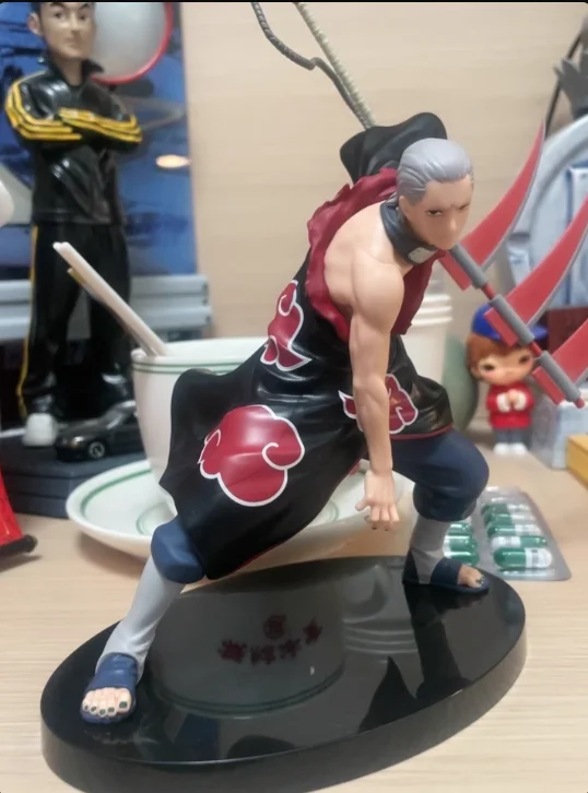 Bandai Original Vibration Stars NARUTO Hidan A/B Version Anime Actionfiguren Desktop Ornamente Modell Hobbys Sammlerstück