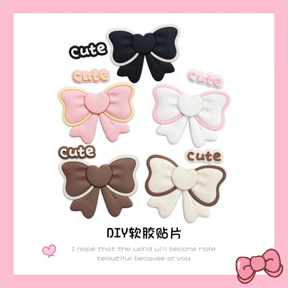 

Cute And Stylish Large Lace Bow, Cut Letter DIY Decorative Hole Shoe Accessories Party gifts ﻿