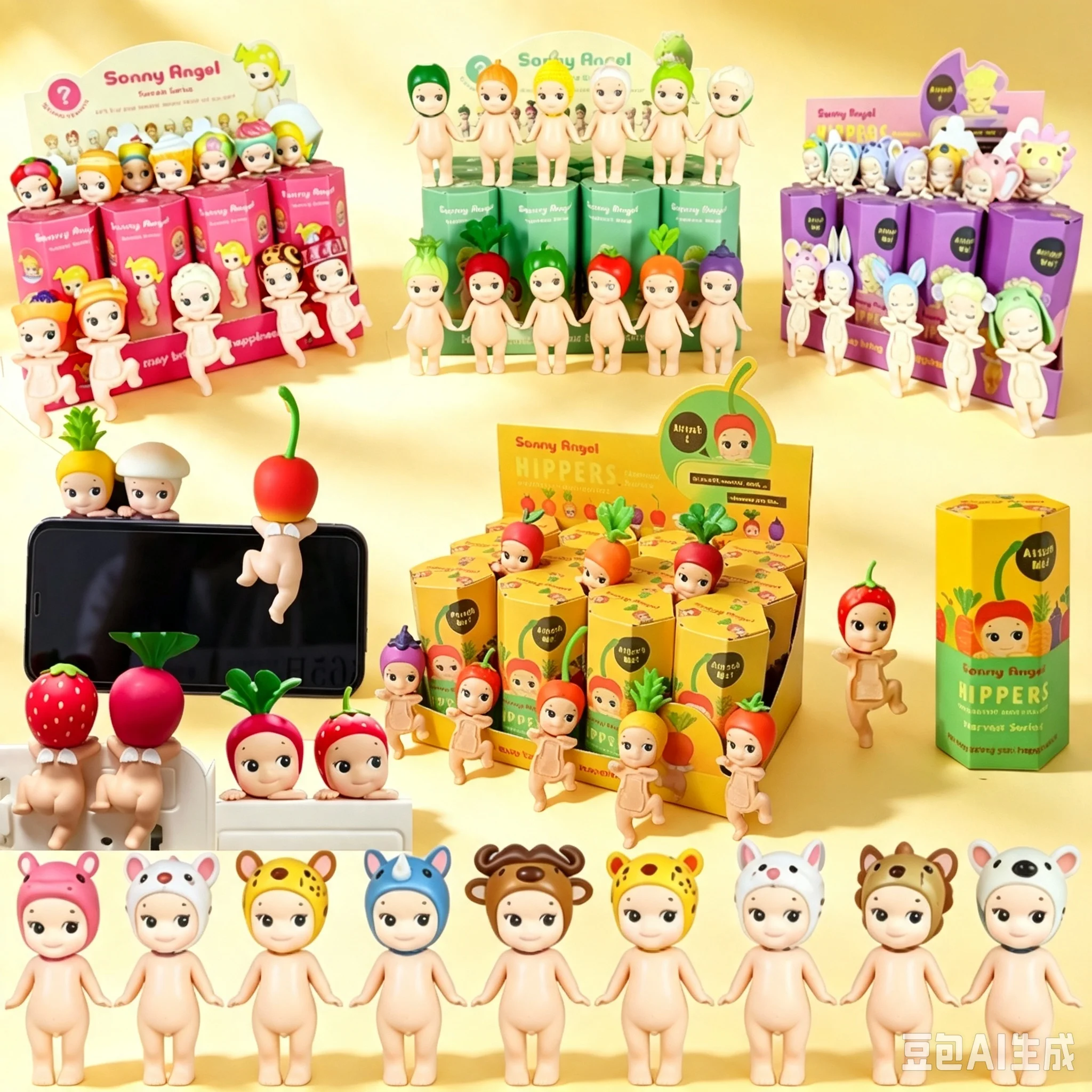 Phone Accessories Images - Mini Niedliche Sonny-Serie Blindbox-Bildzubehör Modische Spielzeugpuppen