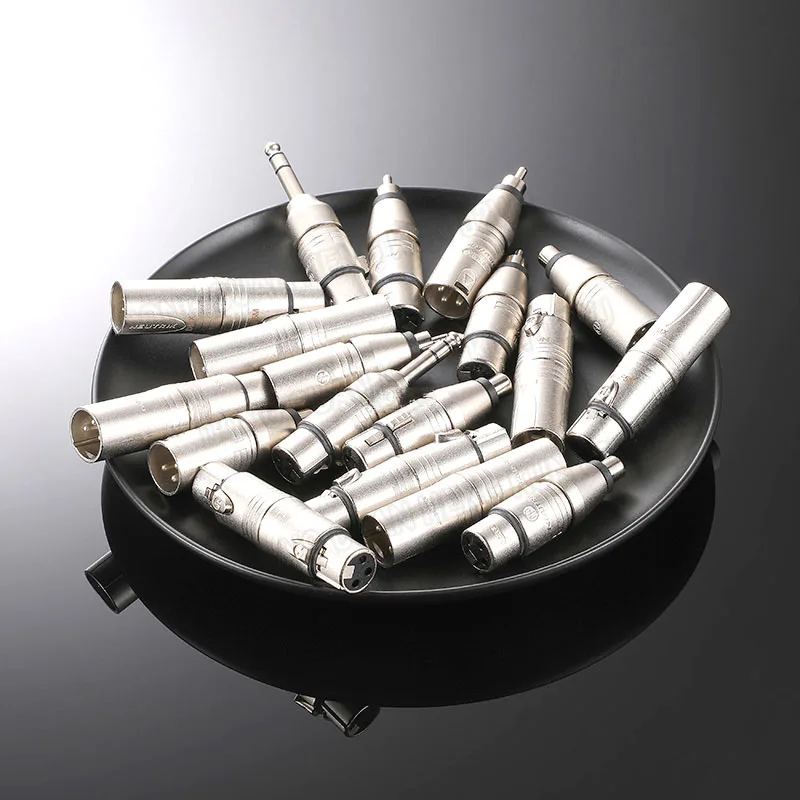 

NA2FPMM XLR Female to RCA Male Adapter Balanced to Unbalanced Audio Converter High Quality Original for Professional Audio