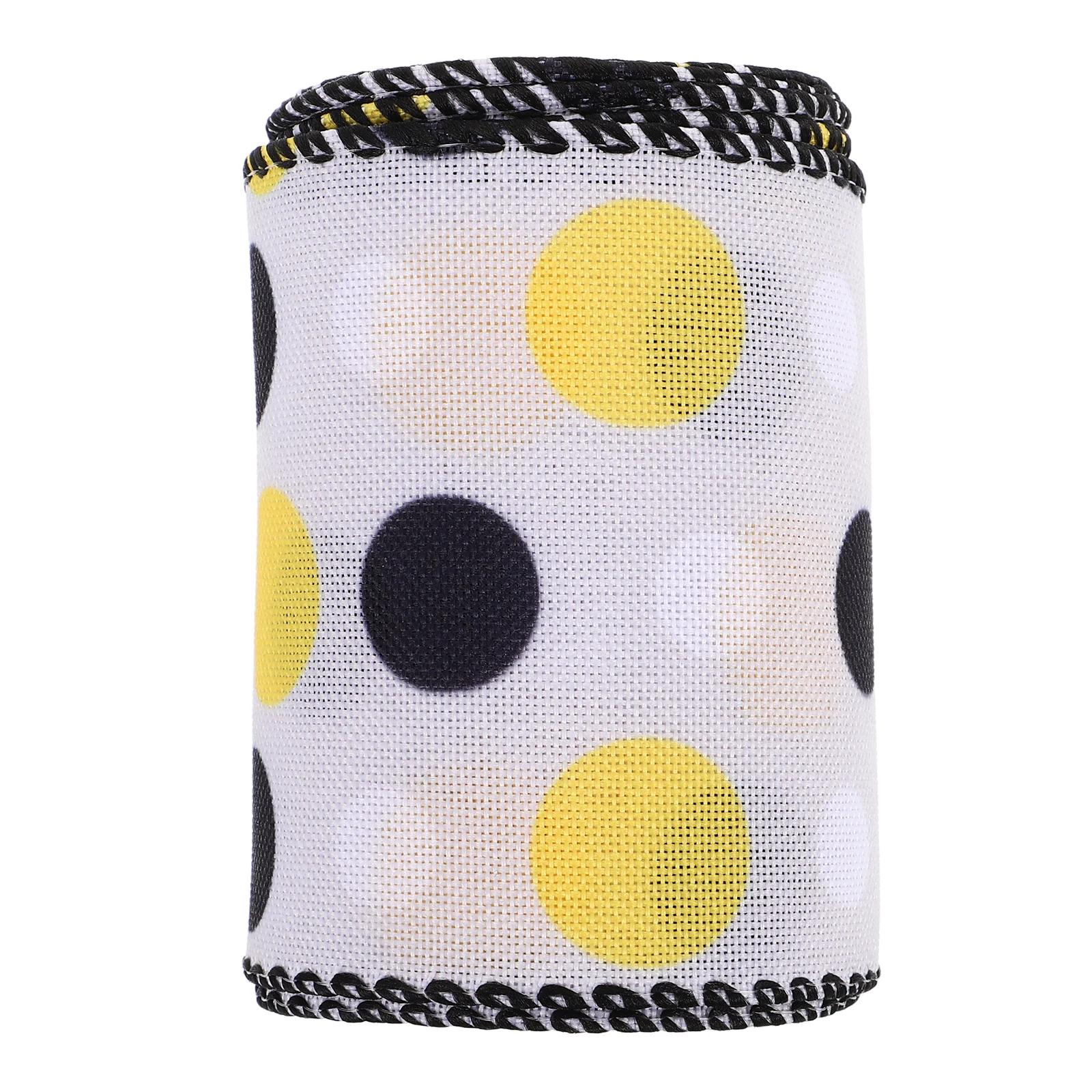 

Dot Print 100Cm Spring Bee Themed Floral Wrapping Craft Ribbon Diy Sewing Bows Wedding Decoration Polyester Ribbon Rolls For