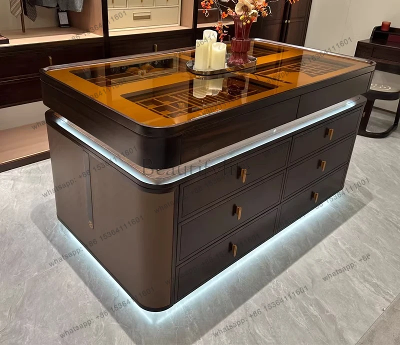 New Chinese Cloakroom Nakajidai Jewelry Storage Bucket Cabinet Locker Custom Furniture