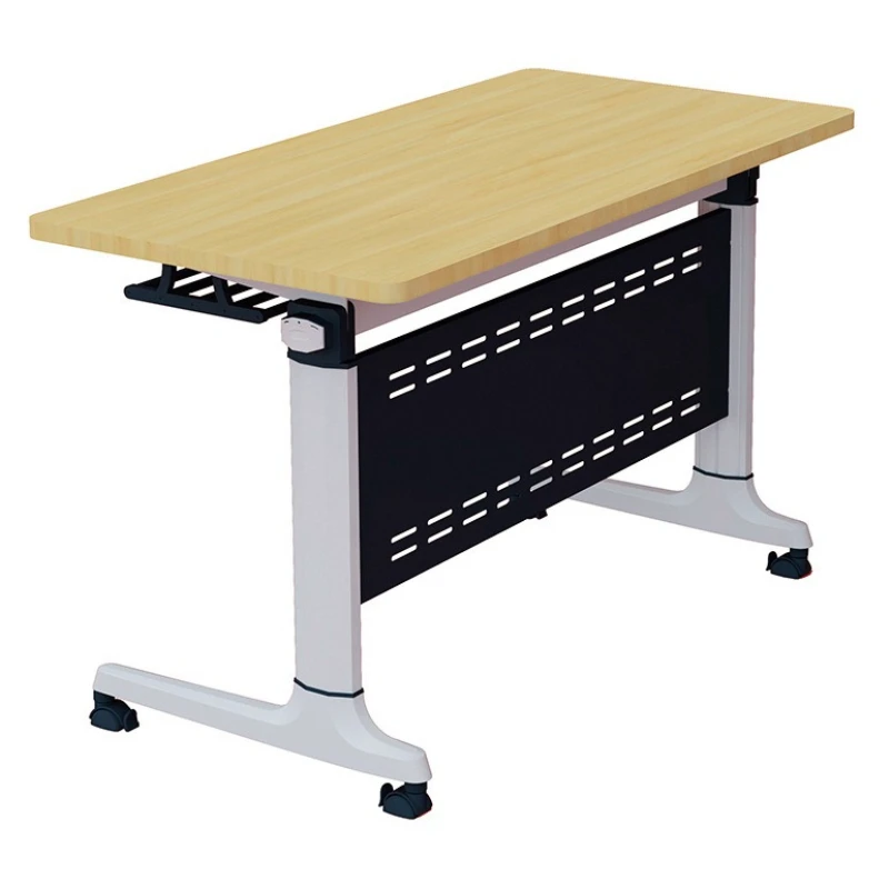 

table and chair combination movable strip table splicing conference table simple double multi-functional student desk