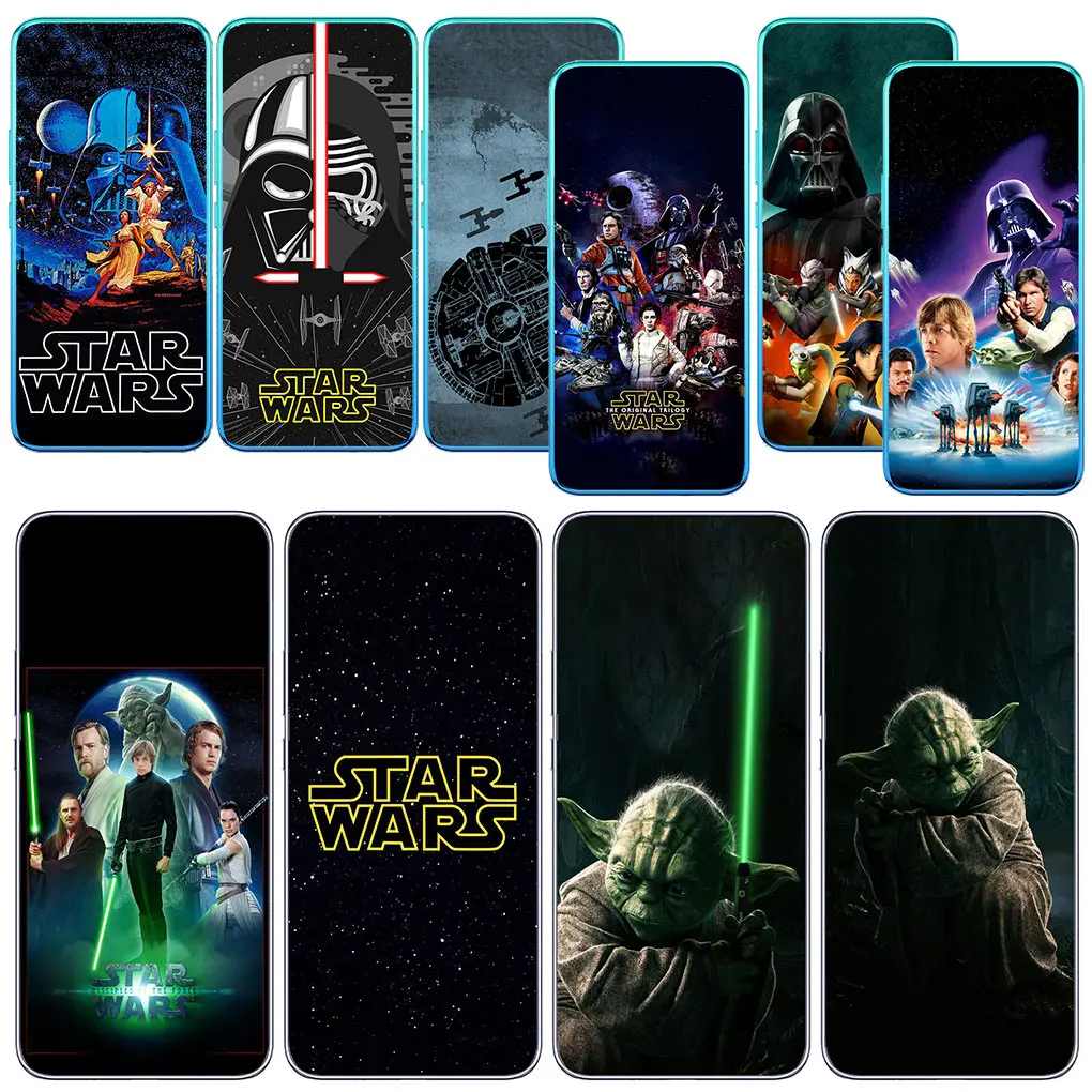 Logo Yoda Stars Wars Cover Phone Case for Motorola Moto G13 G14 G53 G54 G62 G72 G82 G84 E13 E20 G42 G32 G23 G22 Soft Casing