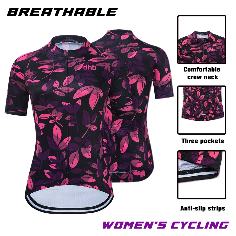 

2025 Summer NEW Women's Bicycle Shirts Short Sleeve Cycling Jersey Breathable Biking Top Clothing Full Zipper for Riding Pockets