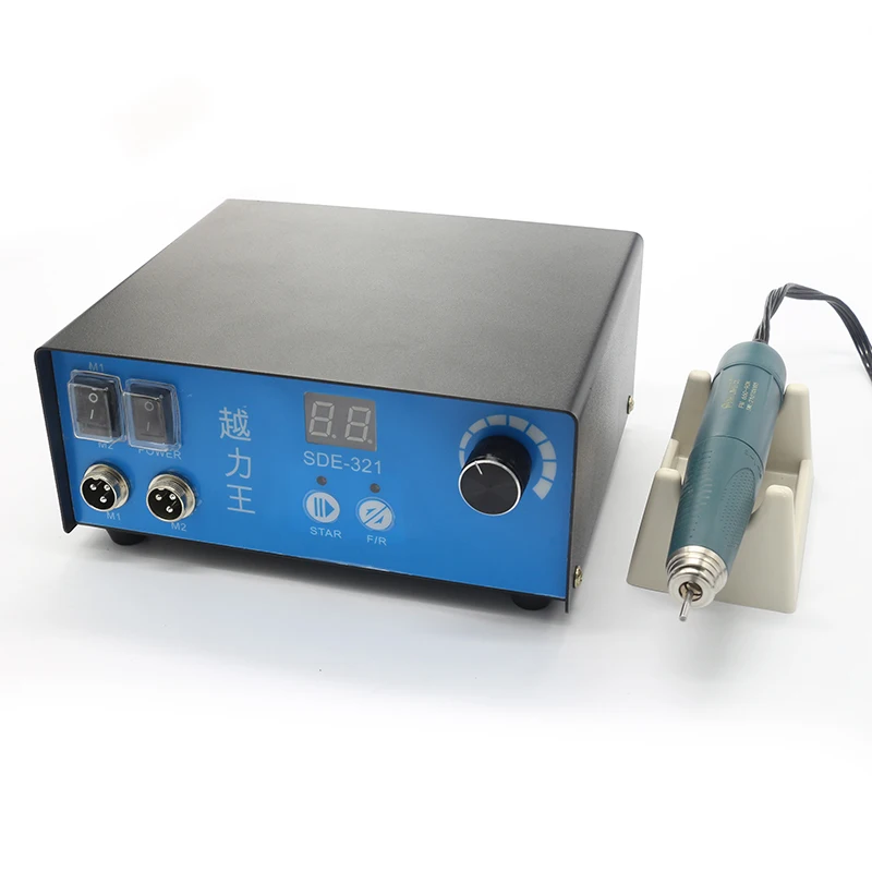 STRONGDRILL Jewelry Tools Machine 50W 90000 Rpm Brushless labMicro Motor  Nail Polisher Micromotor FN321