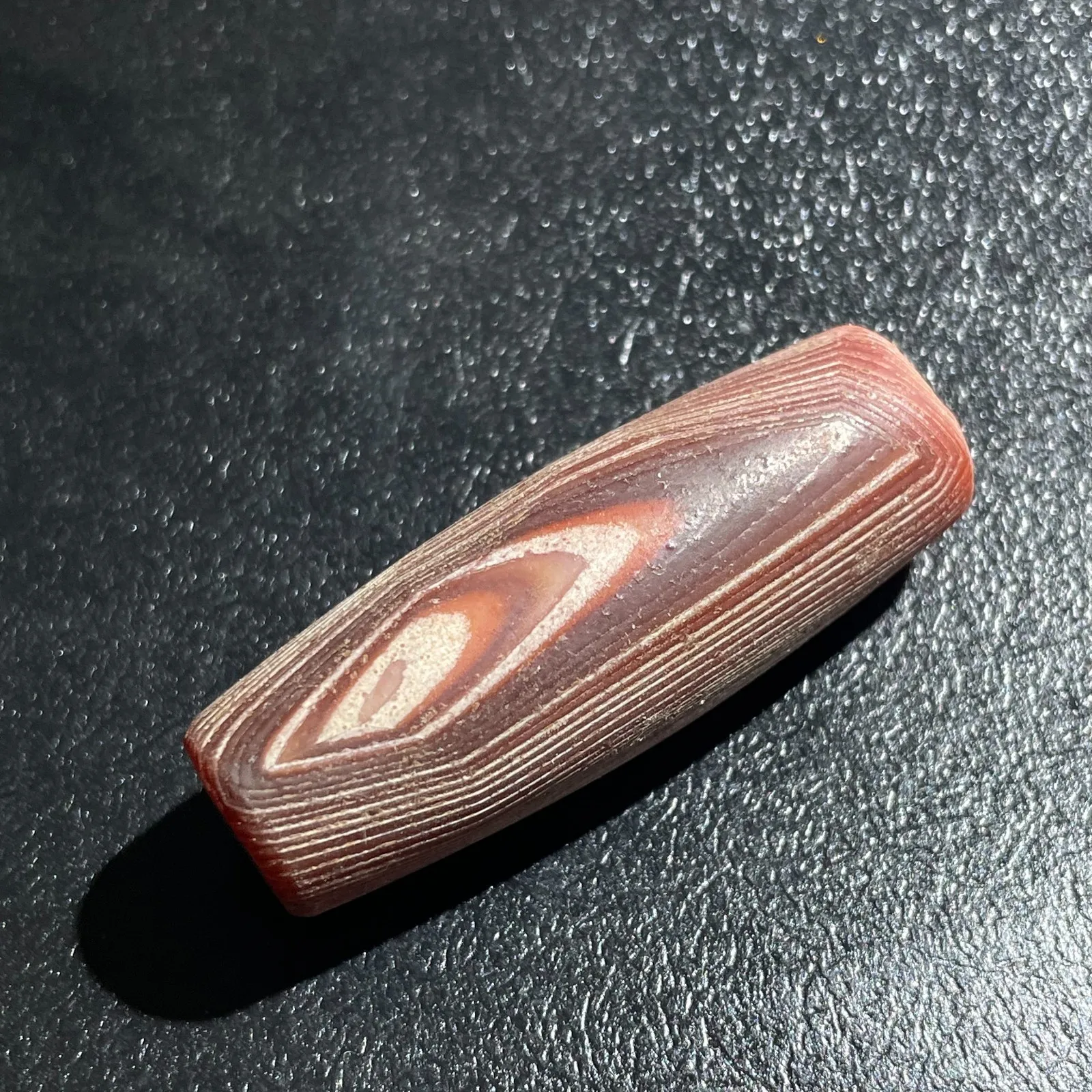 Tibetan Nepalese Himalayan Bead Ancient agate Old Dzi Talisman eye Bead Amulet