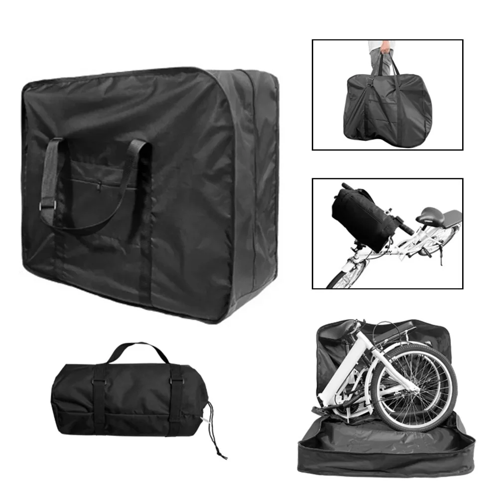 New Portable Foldable Bike Carry Bag Dust Cover Waterproof Bike Travel Bag Sun Protection Bike Transport Carrying Case Outdoor