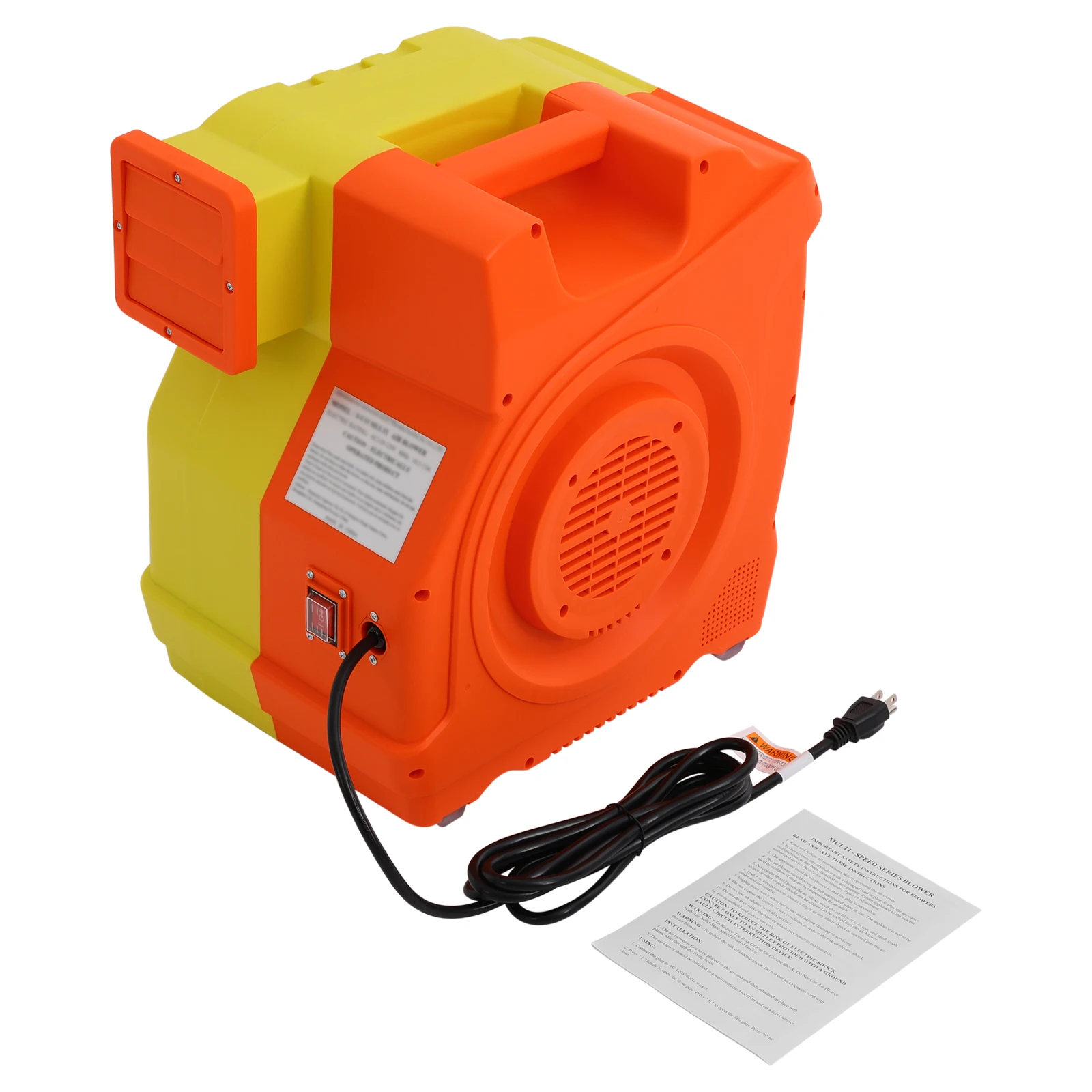 Bounce House Air Blower 2-Speed Adjustable Inflation Device for Outdoor Inflatable Castle Arch Tent