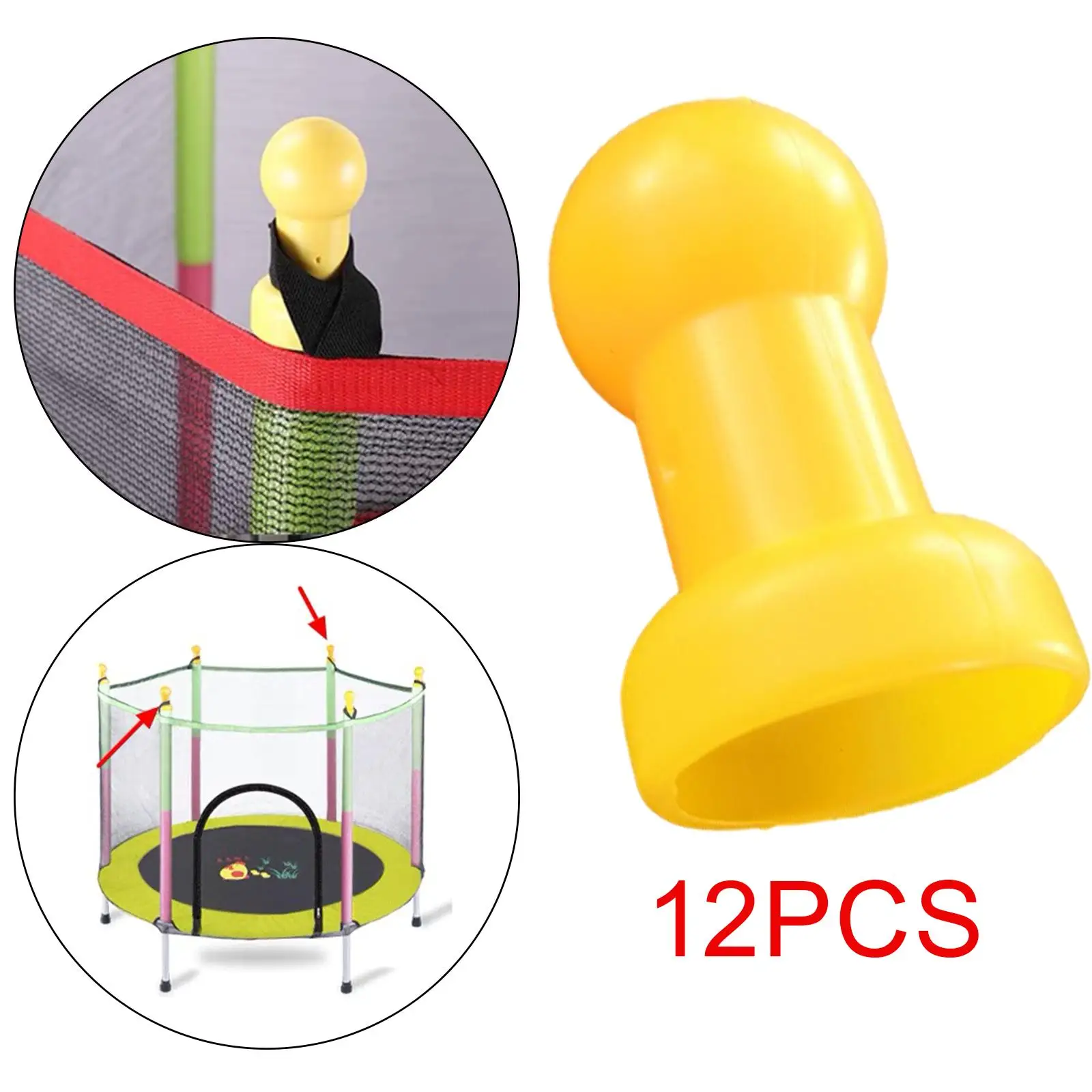 Trampoline Leg Cover Prevent Noise Feet Shock Absorbing Jump Bed Pipe Cover Set for Trampoline