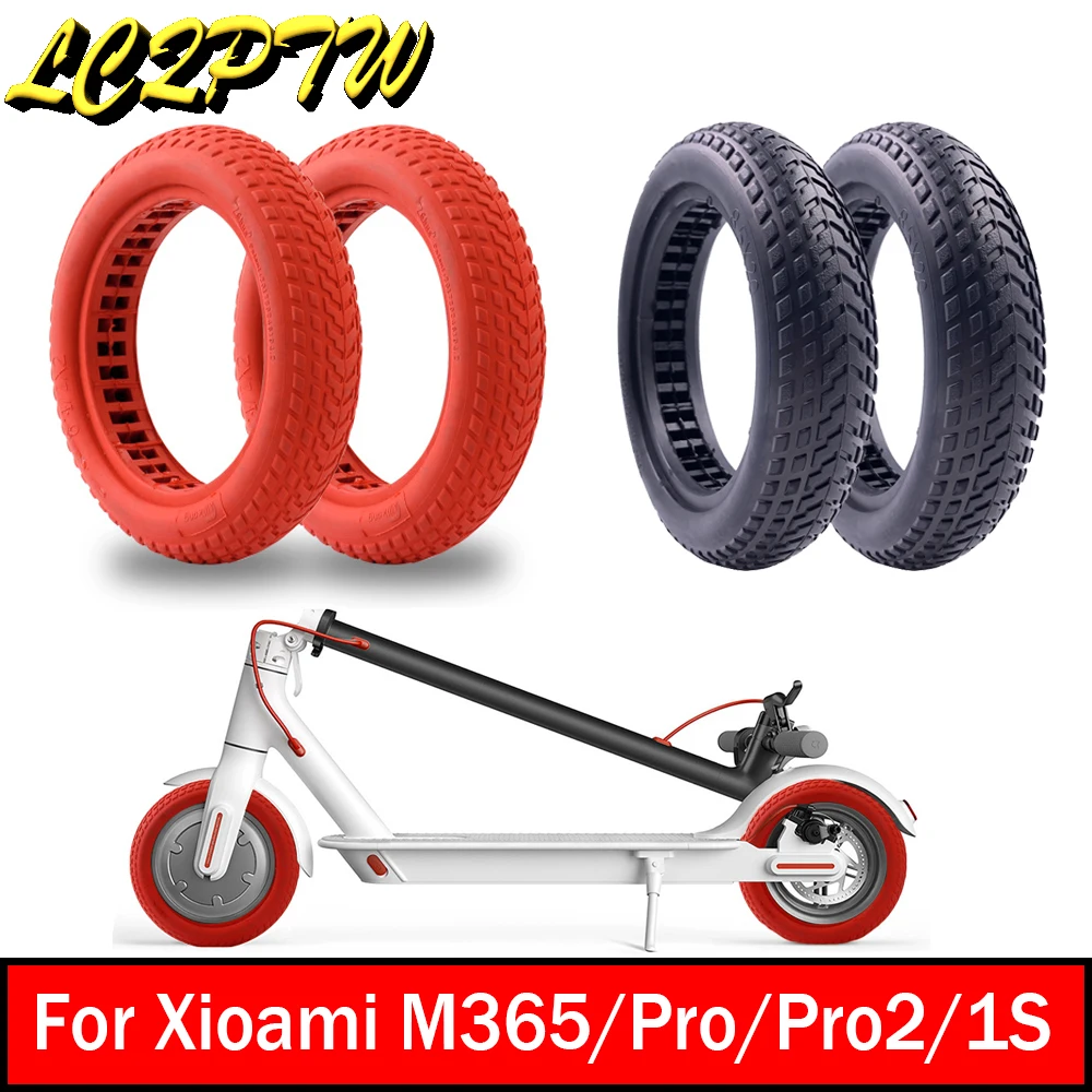 8.5 Inch Damping Hollow Vacuum Solid Tire for Xiaomi M365 1s Pro Electric Scooter Scooter Replacement Tyre Avoid pneumatic Tyre