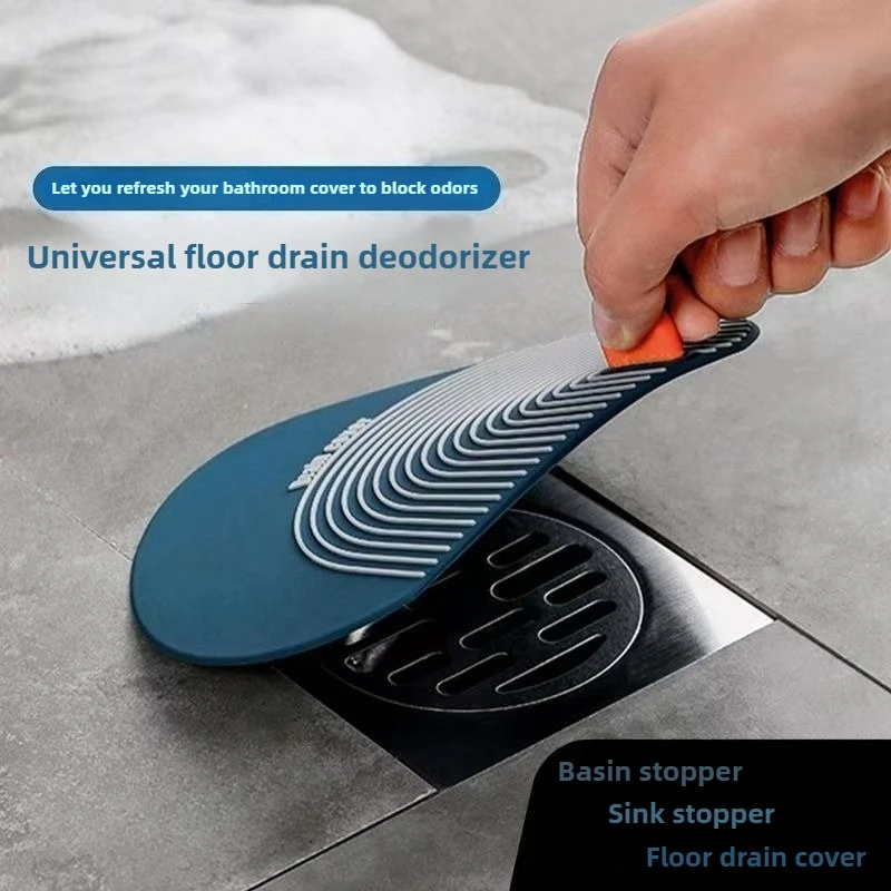 

Silicone Sink Mat 1 Pcs Floor Drain Deodorant Anti-insect Anti Odor Water Stopper Floor Drain Cover Pad for Toilet Shower Sewer