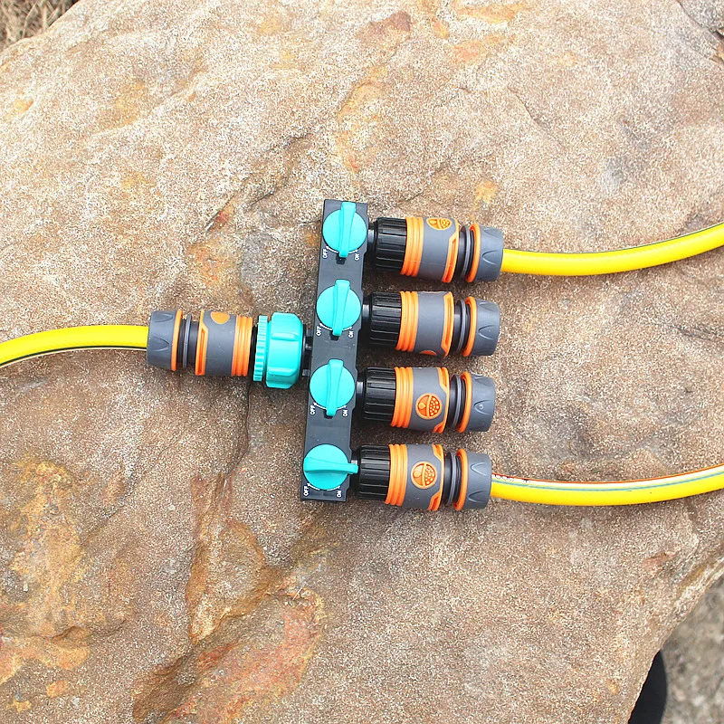 Watering Hose Connection Water Line Splitter Garden Gadgets Irrigation System Connector Agriculture Gardening Parts Supplies