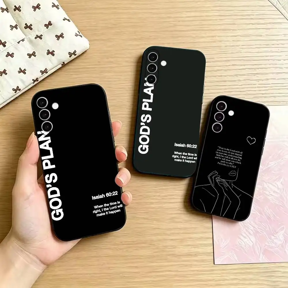 Dark quote text Shockproof Black Case, Compatible with Samsung Galaxy A02S,A12-A52,A21S,A31,A41,A51,A71-A73,A30S