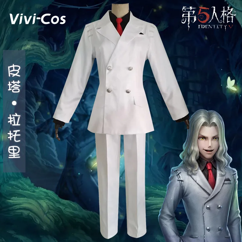 

Vivi-Cos Game Identity V Joseph Desaulniers Photographer Cool Suit Cosplay Halloween Unisex Costume Role Play Party New S-XXL