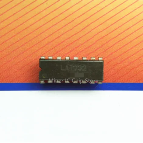 5 pezzi LA1232 DIP-16 Chip IC circuito integrato