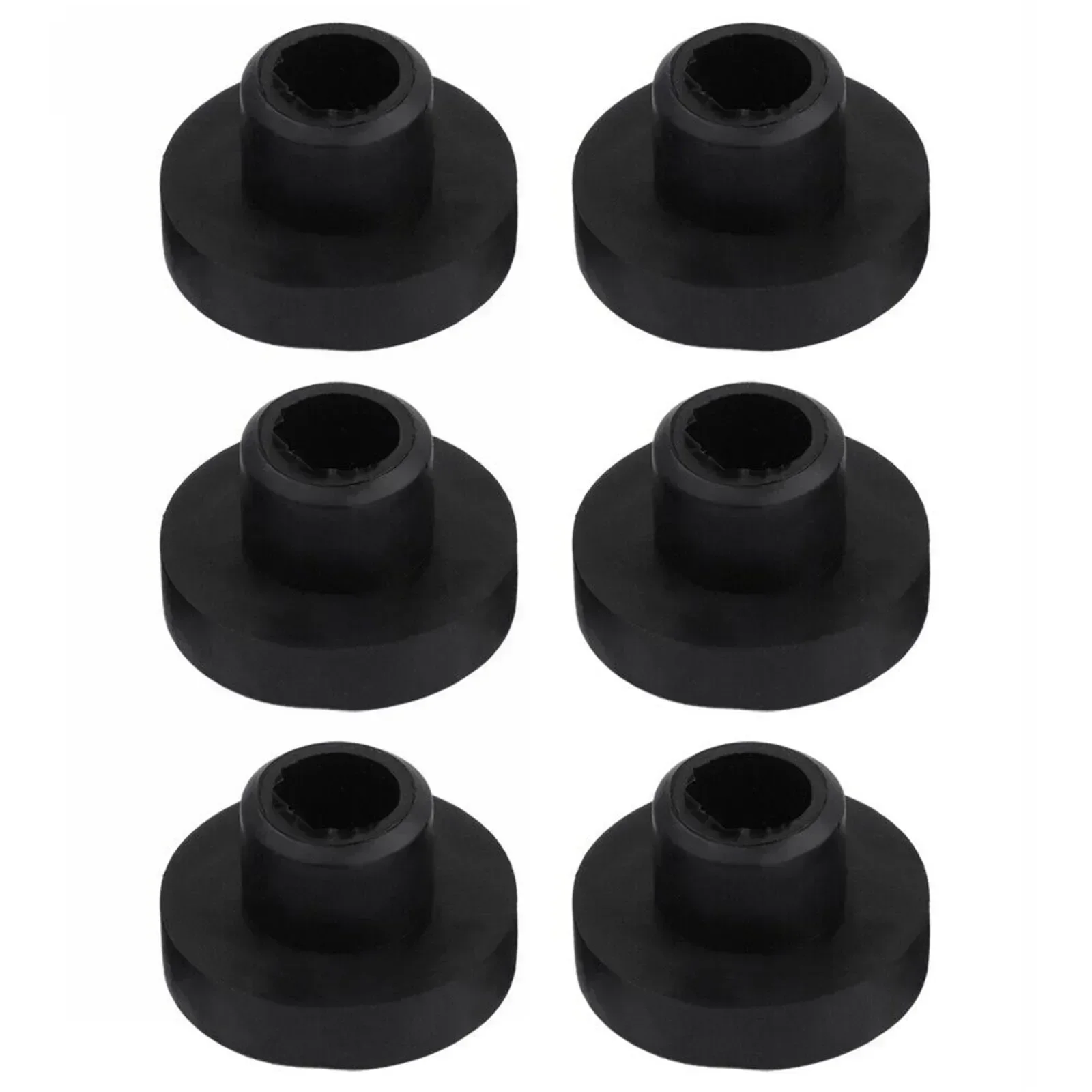 6pcs Fuel Tank Bushing Grommets For 13mm 33/64